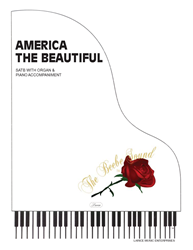 AMERICA THE BEAUTIFUL ~ SATB w/organ & piano acc 